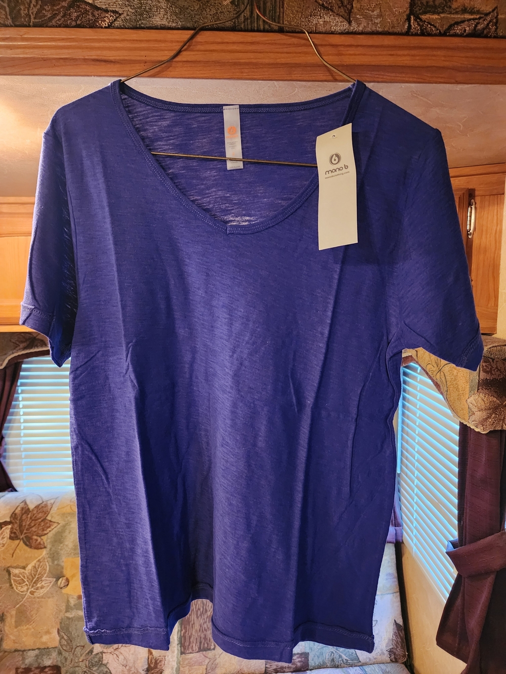 🔥SALE🔥 Mono B Night Blue Short Sleeve Tee